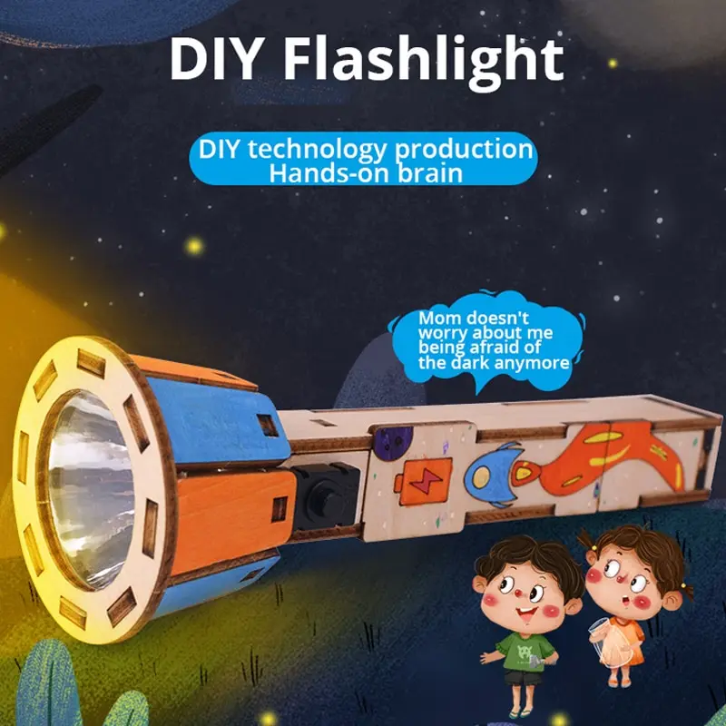 Science And Invention - DIY Flashlight Technology Small Production Set