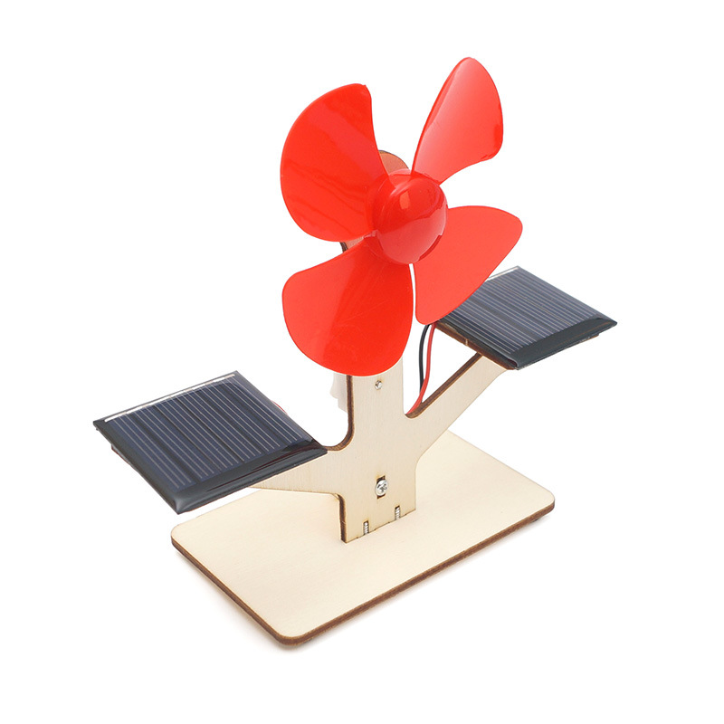Science And Invention - Solar Fan Power Generation Technology DIY