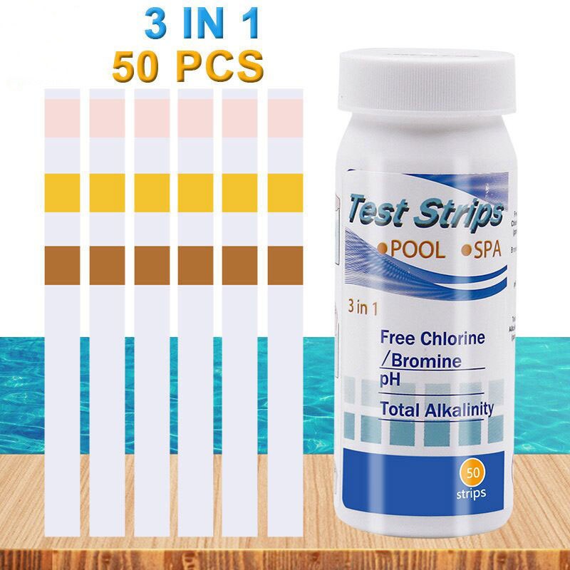 50pcs Chlorine PH Test Strips  - Water Testing Kit review and price