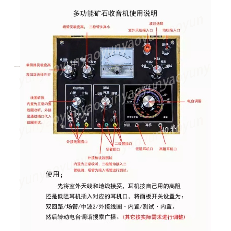 Crystal Radio DIY Kit, Medium  - Science Hobbyist review and price