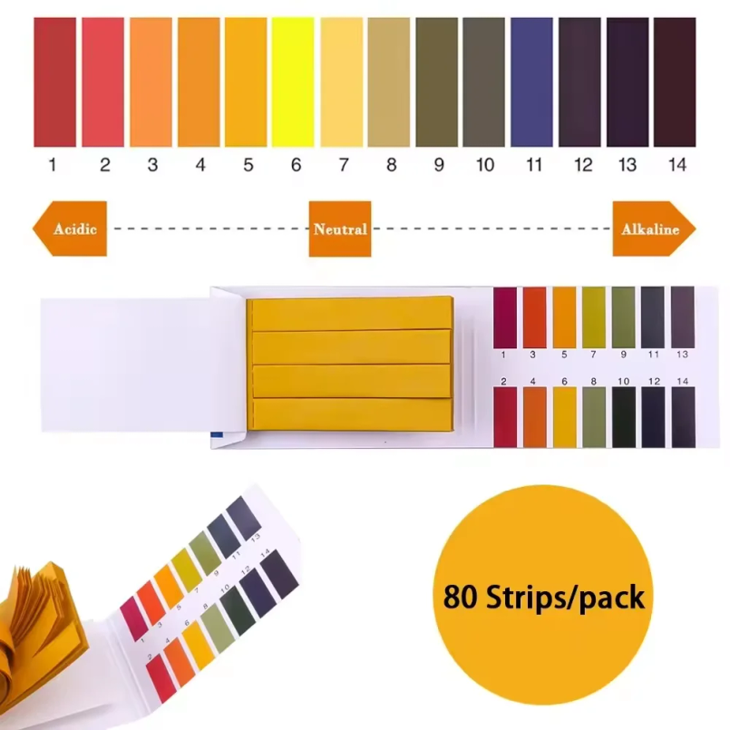 80 Strips/pack PH Test Strips  - Water Testing Kit review and price