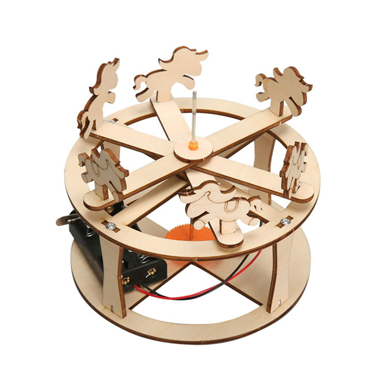 HUAHUABuild Your Own Carousel  - Science Toys review and price
