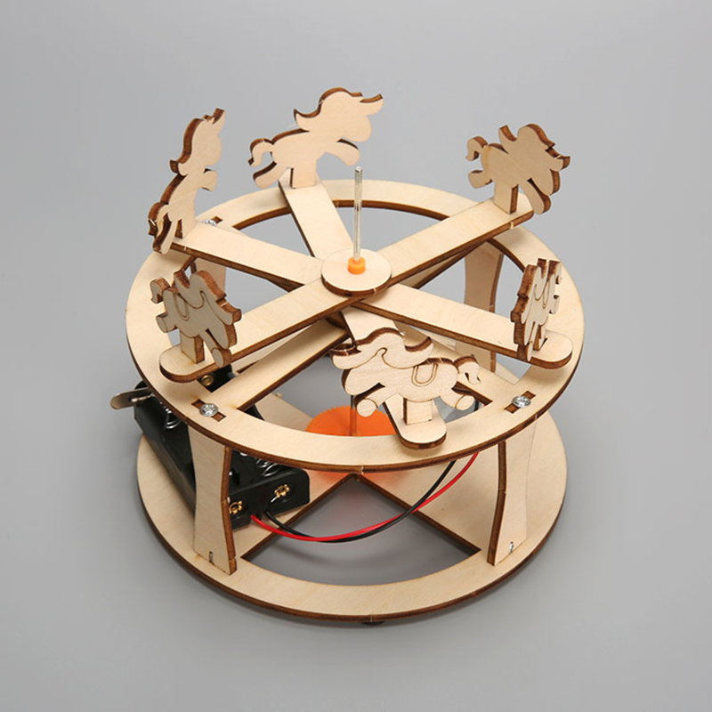 HUAHUABuild Your Own Carousel  - Science Toys review and price