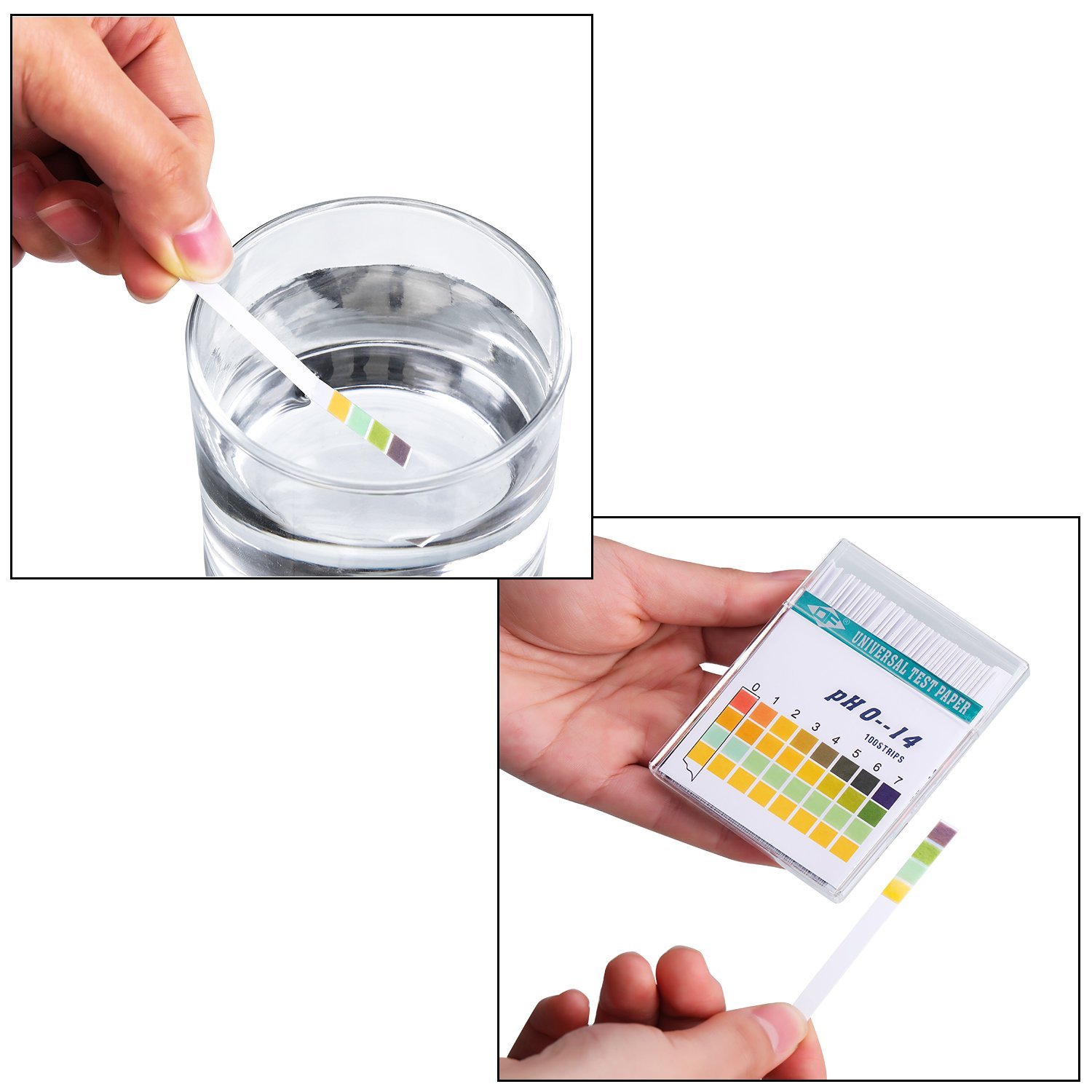 100 Strips 0-14 PH Alkaline Ac - Water Testing Kit review and price