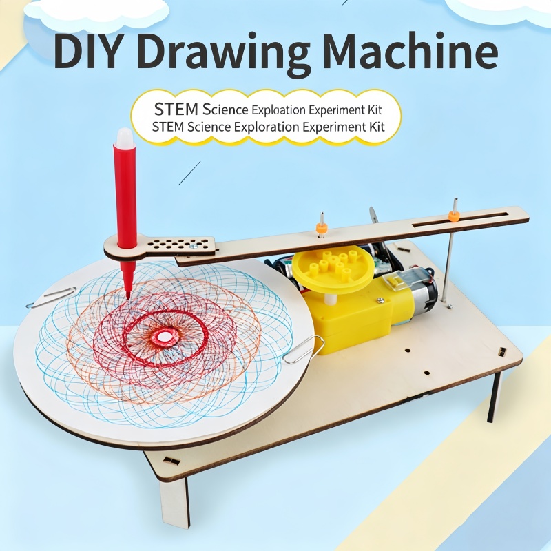 1-3Pcs DIY Wooden Electric Plo - Science Diy Model review and price