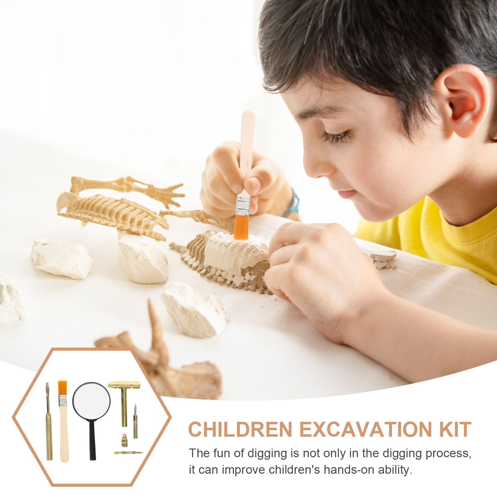 1Set Kid Excavation Tool Set S - Science Toys review and price